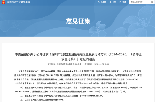 实盘配资炒股 重磅发布！深圳要引领发展“大胆资本”